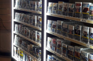 Espositore per tabacchi illuminazione led